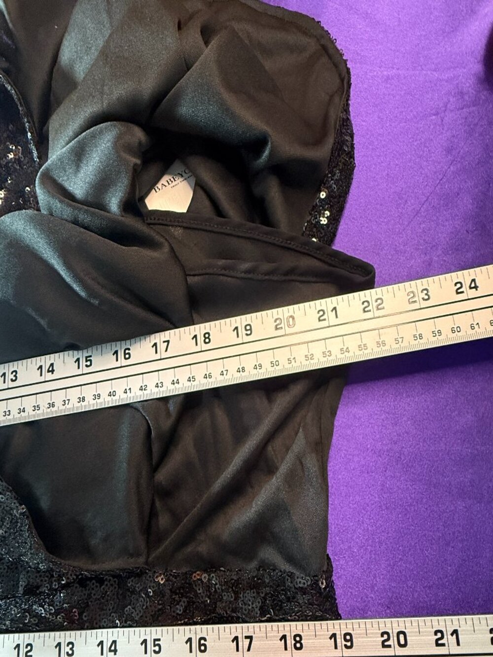New 📌Babeyond Minimalist Design Shimmering Sequins 1920s Style Formal Dress - Picture 13 of 16